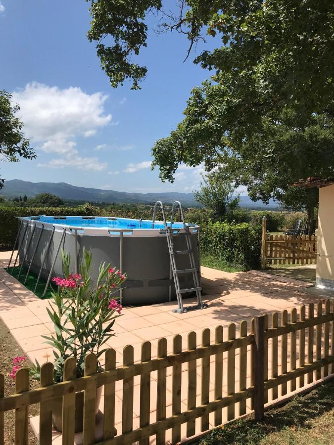 Casa Le Rondini Toscana Bucine Bagian luar foto