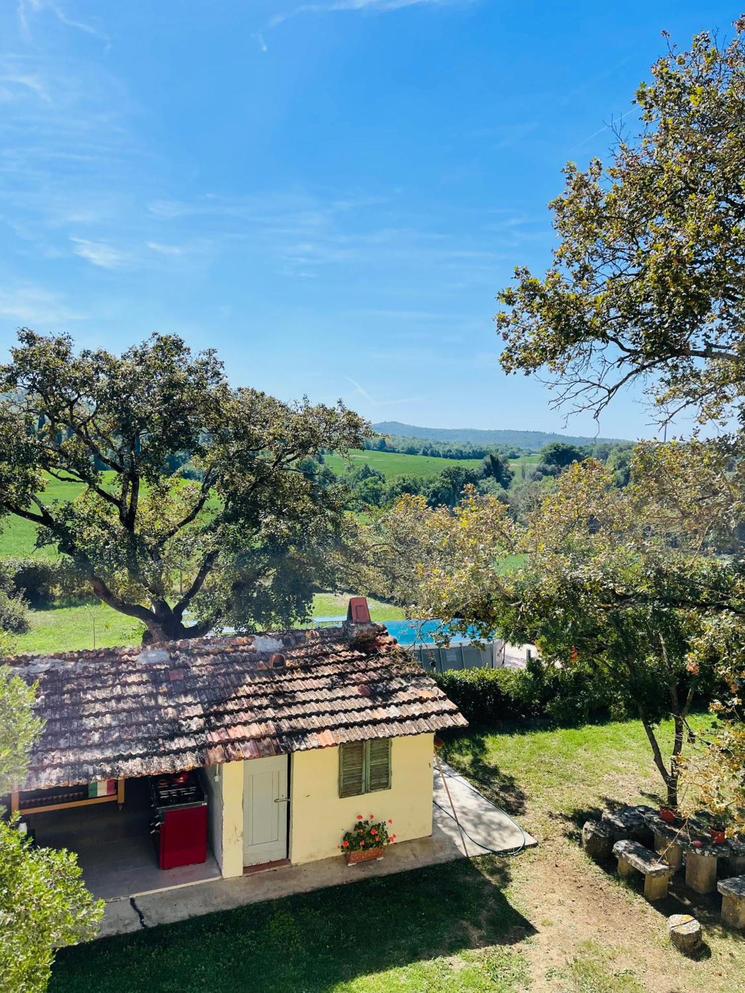 Casa Le Rondini Toscana Bucine Bagian luar foto